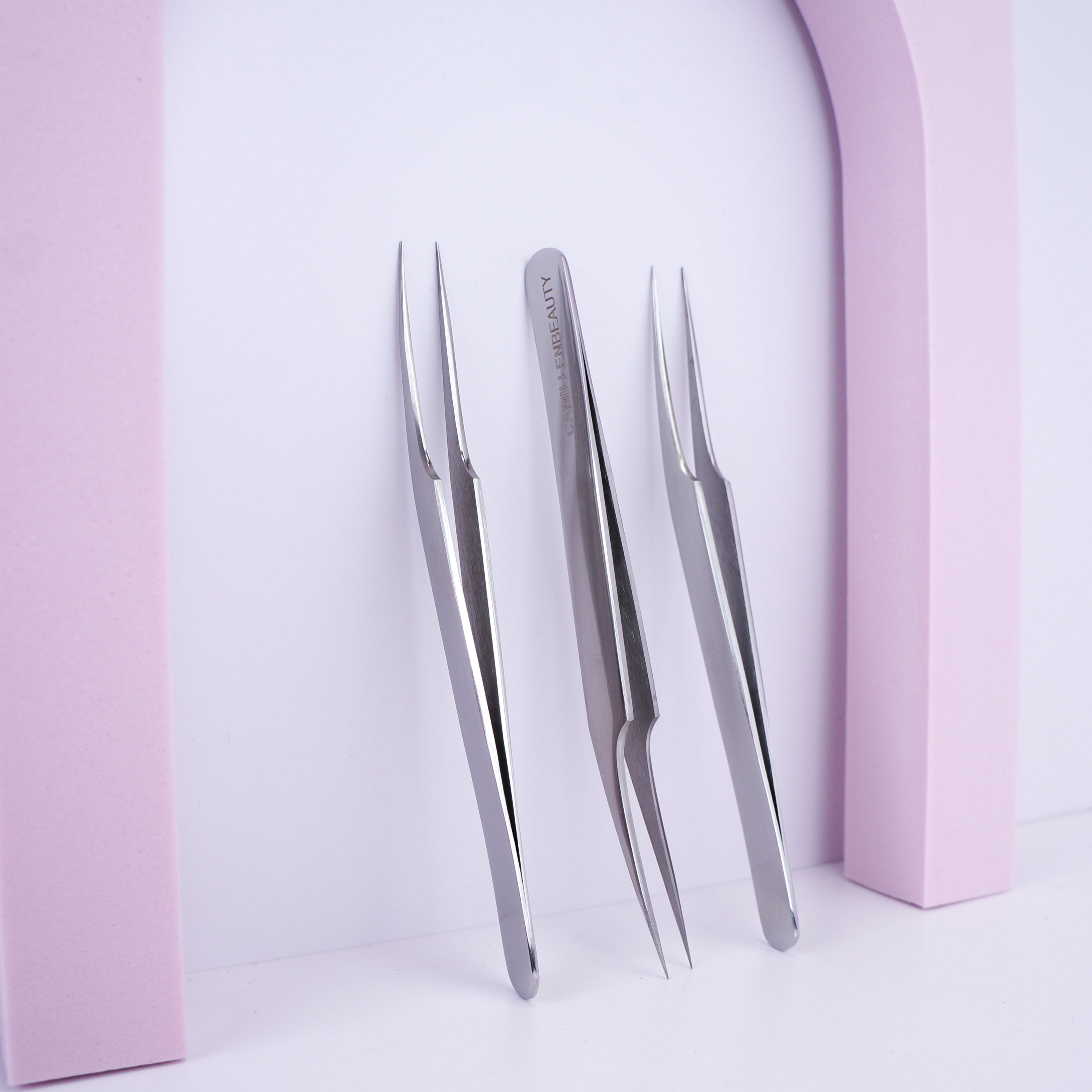 Shiny collection straight Tweezer