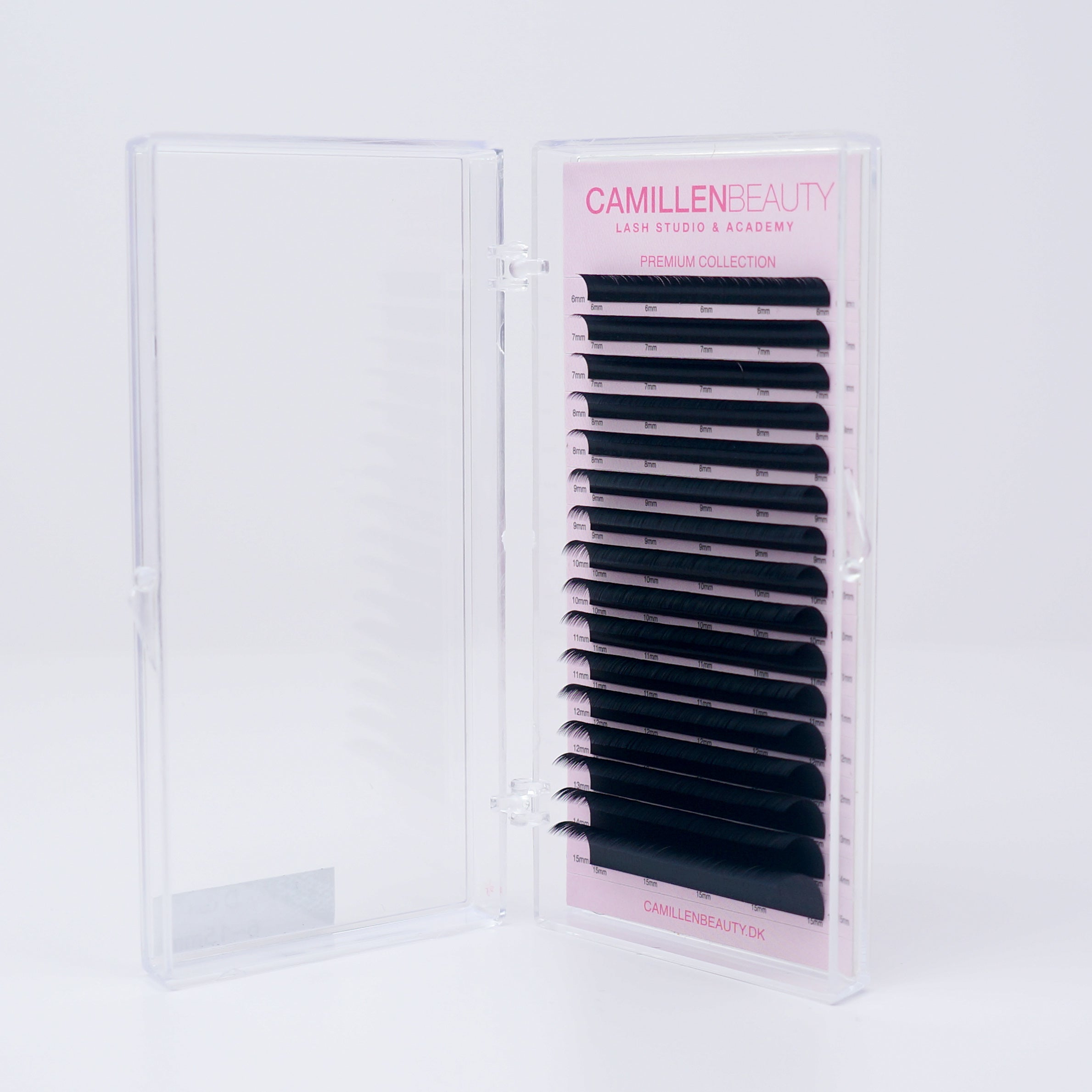 Camillen Beauty premium Collection lashes 0.12mm. Single Trays