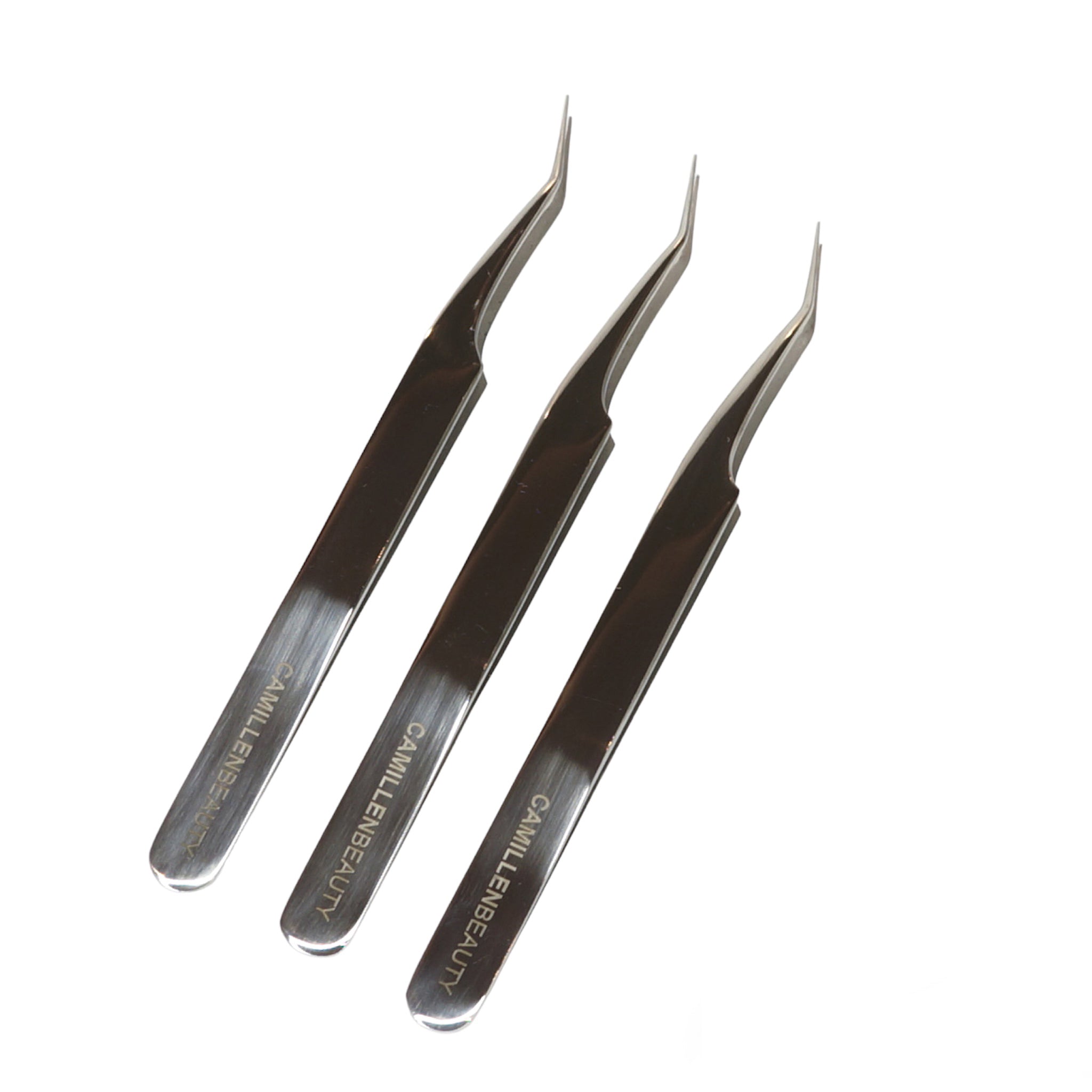 Shiny collection Curved Tweezer